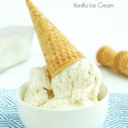 No egg Vanilla Ice Cream