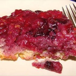 Blue-Raspberry Pudding Cake