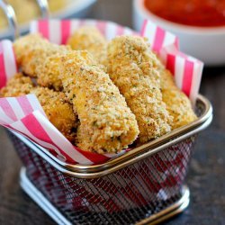 Baked Mozzarella Sticks