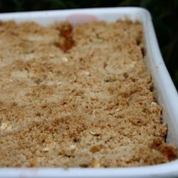 Apple and Rhubarb Crumble