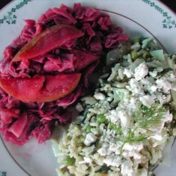 Braised Red Cabbage and Apples