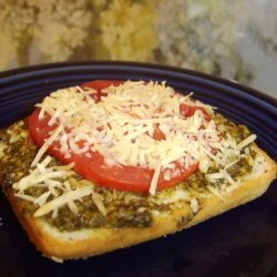 Pesto Tomato Toast