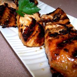 Barbecued Salmon  and  Easy Marinade
