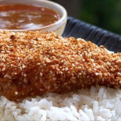 Easy Sesame Chicken With Apricot Sauce