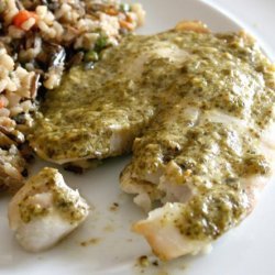 Simple and Quick Tilapia Pesto