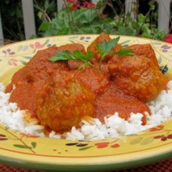 Mexican Meatballs in Chipotle Chili Sauce