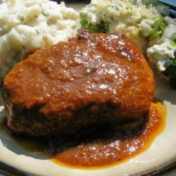 Pork Chops in  Orange Chile Sauce