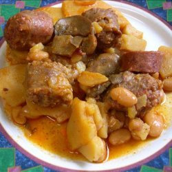 Crock Pot Sausage and Mushroom Bake