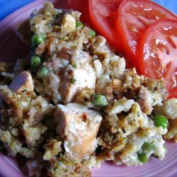 Chicken Stuffing Casserole