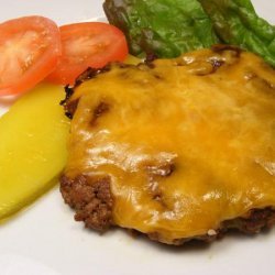 Barbequed Cheddar Burgers