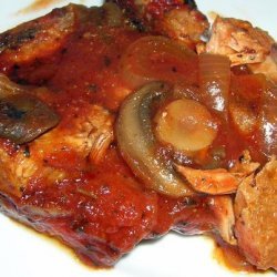 Italian Style Crock Pot Pork Loins