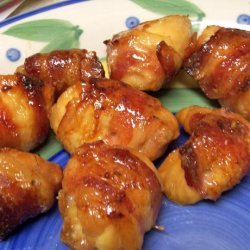 Maple Broiled Scallops or Chicken Breast Bites
