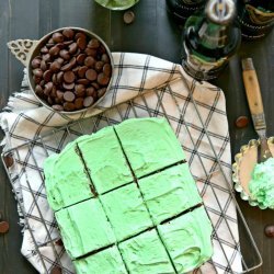 Chocolate Mint Brownie Cookies