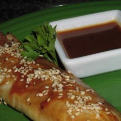 Baked Fish With Toasted Sesame Seeds