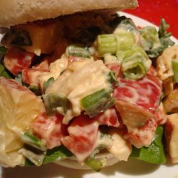 Curried Chicken and Apple Sandwich