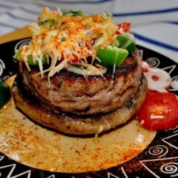 Bruschetta Beef Patties