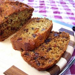 Caramel, Banana, & Date Loaf