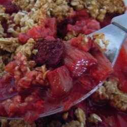 Rhubarb Crumble