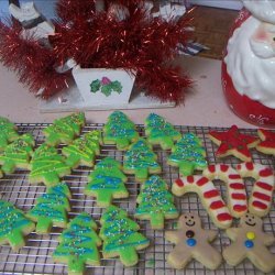 Golden Sugar Cookies