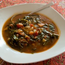 Collard Green and Black-Eyed Pea Soup