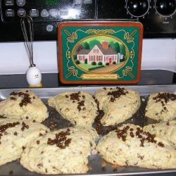 Banana Chocolate Chip Scones