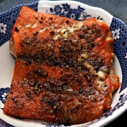 Peppery Brown Sugar Salmon