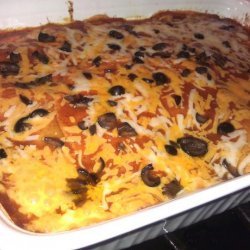 Vegetarian Enchilada Casserole Recipe