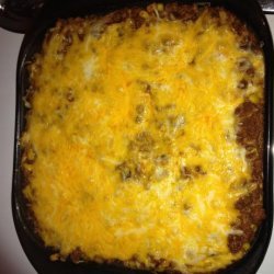 Manwich Style Enchilada Casserole