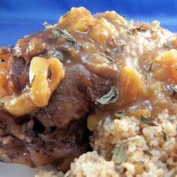 Slow Cooked Moroccan Lamb Shanks