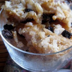 Creamy Raisin Rice Pudding