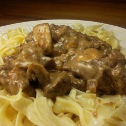 Venison Stroganoff