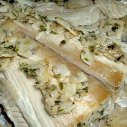 Baked Oregano Halibut