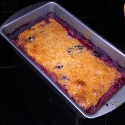 Low Carb Strawberry Cobbler