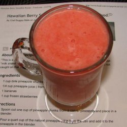 Hawaiian Berry Smoothie