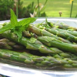 Asparagus With Lemon and Mint