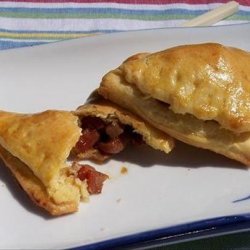 Char Siew Puffs (Char Siew Sow) - Dim Sum