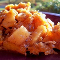 Crock Pot Tropical Apple Crisp