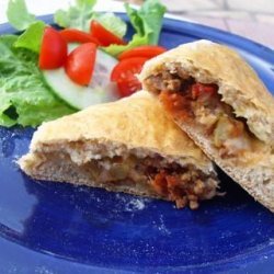 Homemade Bread Pocket With Pizza Filling (Oamc)