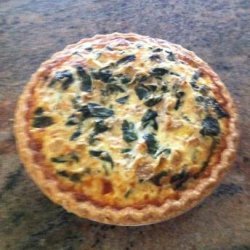 Spinach Artichoke Quiche