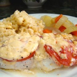 Zesty Baked Fish With Tomatoes and Feta