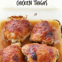 Apricot Chicken Thighs