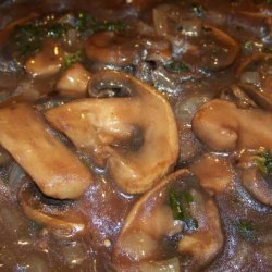 Jim's Easy Mushroom Sauce for Steak