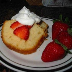 Strawberry Yogurt Pound Cake