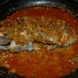 Whole Red Snapper in Szechuan Hot Sauce