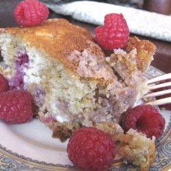 Raspberry Cream Cheese Coffee Cake