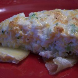 Broccoli Quiche in Potato Crust