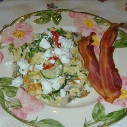 Barb's Feta Cheese Scramble