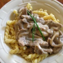 Russian Skillet Stroganoff