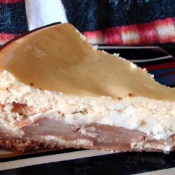 Apple Cardamom Cheesecake