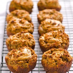 Peanut Butter Banana Muffins